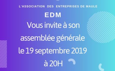 Réunion de l ‘EDM le 19 septembre 2019